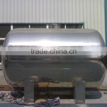 Stainless steel storage tank