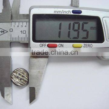 12mm Zinc Alloy 4 Holes Manufaturers of Buttonfor Clothes