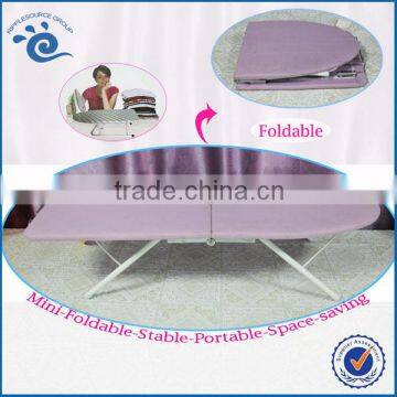 Wood Tabletop Home Hotel Office Use 80*30cm (H)19CM 100% Cotton Covered Small Ironing Board Foldable