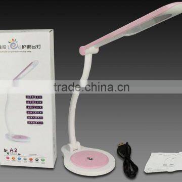 Portable Touch-sensor 12W LED Desk Lamp for Study and Work Area