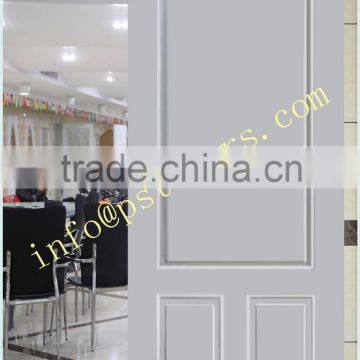 HOT SELLING Wooden edge steel 3 panel door design commercial doors used for sale