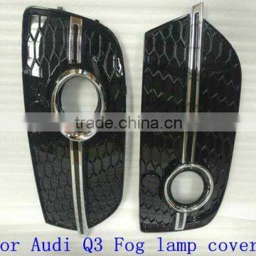 NEW Q3 RSQ3 FOG LAMP COVER FIT FOR AUDI Q3 SQ3 CAR FOG LIGHT COVER