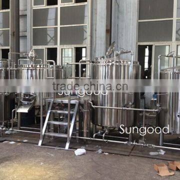 10bbl Brewing Equipments,10bbl HLT,10bbl Mash Tun,10bbl Brew Kettle,10bbl Whirlpool Tank