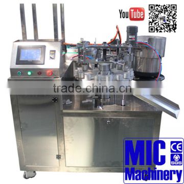 Micmachinery rotary type instant glue filling and capping machine super glue filling machine 502 glue filling machine