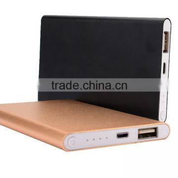2016 trending products slim hand charger 4000mah portable power bank for gionee mobile phone