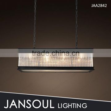 cheap modern crystal hanging lamp for kitchen