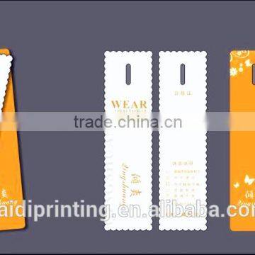 Elegant Senior Custom Hang tag with string