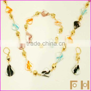 FH-T228 Popular jewelry set/latest fashion jewlery/woman's jewelry