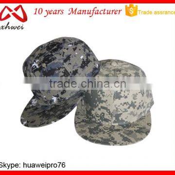 Headwear Camo Snapback Caps Custom Military Style Snapback Cap Wholesale