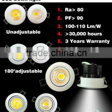 led down light ceiling light 100-240V 2700-7500K led EI techo