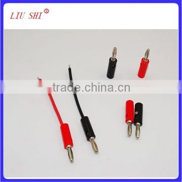 battery power cable connector with male banana plug