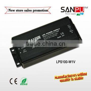 100W High power LED Driver 12 volt power supply for floor light