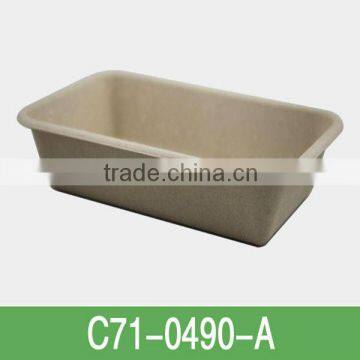 800ml Bamboo Pulp Food Packing Tray