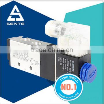 4V200 Series Pneumatic Air Valve 5 Port 2 Position 24V DC Solenoid Valve