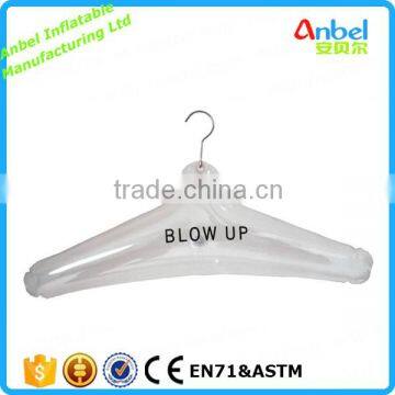 Promotional Inflatable Hanger Blow Up Hanger Clothes Hanger for Travel or Display