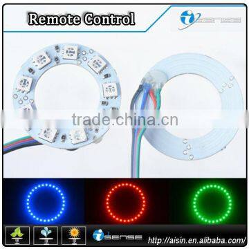 RGB Color Universal Fit LED Angel Eye 80mm 21-smd Halo Ring Quality Choice