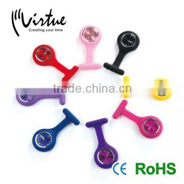 Custom silicone nurses fob watch
