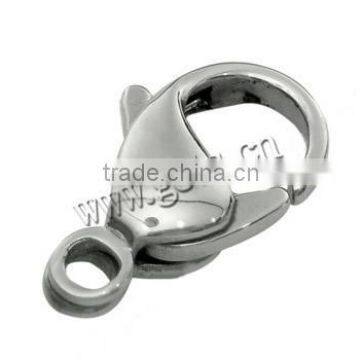 12x6mm 304 Stainless Steel Stainless Steel Lobster Claw Clasp 712011