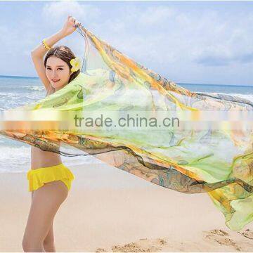 2015 new arrival sexy girls' bikini multi use beach scarf