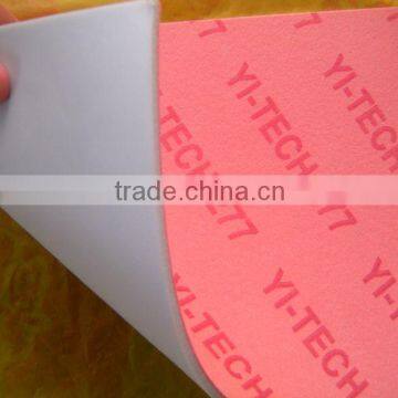 Nonwoven Fiber Insole Laminated With Latex Foam