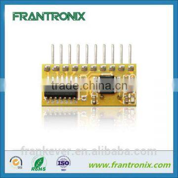 Custom RF receiver pcba module has encode function                        
                                                Quality Choice