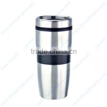 black matte mug metal thermos vacuum mug