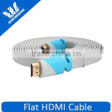 Flat HDMI Cables Support 3D 4kx2k with Ethernet