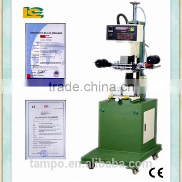 TC-200 hot foil stamping machine for plane plastic crust ,pvc