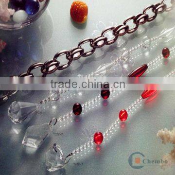 China cheap metal beaded chain door curtain