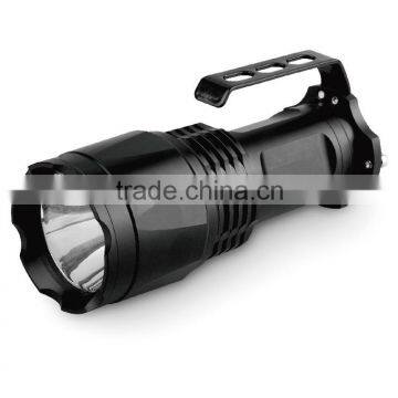 1000 lumens rechargeable LED flashlight with 2 year warranty