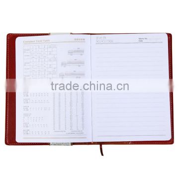 Factory direct fashionable red notebook bag for wholesales