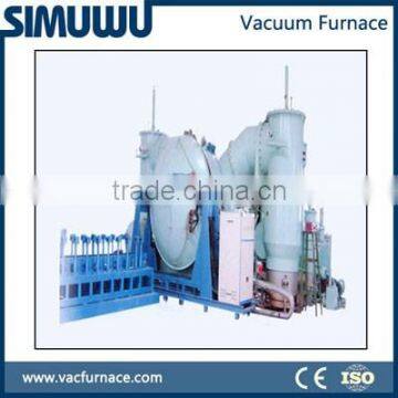 PLC vacuum quartz tube brazing furnace