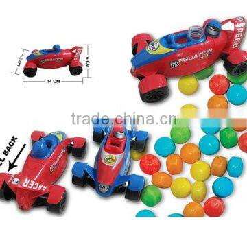 candy toy,toy candy sweet candy in pull back F1 car