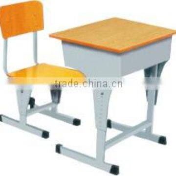 Ningbo cheap price school furniture library desks and chairs manufacturer