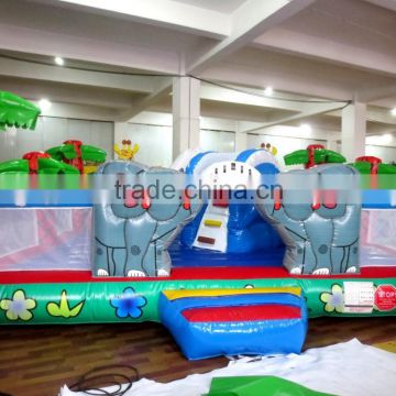 Lovely Cheap Elephant Animal Theme Jumping Bouncer for kids