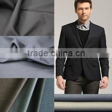 Wholesale stock many colors TR twill fabric for suits