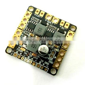 CC3D PDB Power Distribution Board with Filter BEC 5V 12V Output