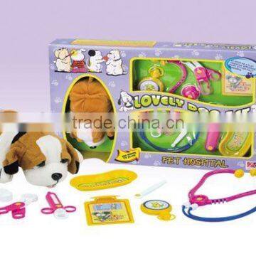 Pet medical set toy plush pet toy