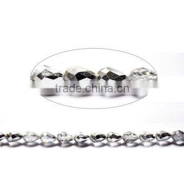 New cut glass crystal beads