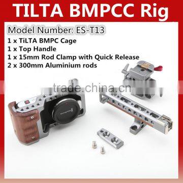 TILTA BMPCC Cage Rig Handle Grip 15mm BMPCC for Blackmagic Pocket Camera