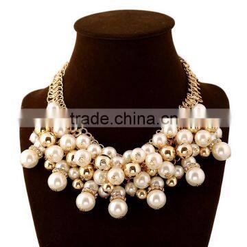 2015 alibaba express clean wholesale popular fashion pearl necklace