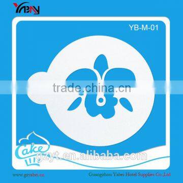 plastic cake stencil for decoration