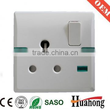 15A Africa wall switch and socket