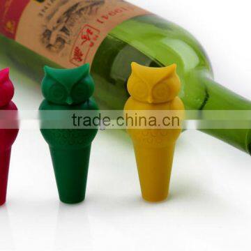 Funny wholesale silicone stoppers, silicone wine bottle stopper, novelty wine bottle stopper