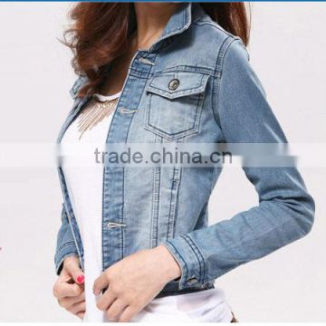 new style cotton designer jean jacket patches