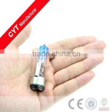 BA20D 35W 12V Double color Motorcycle Halogen bulb Headlight HL81 light