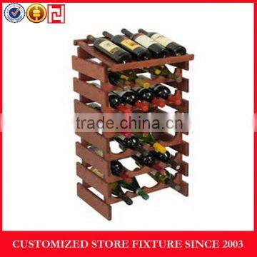 Custom design wooden wine display box