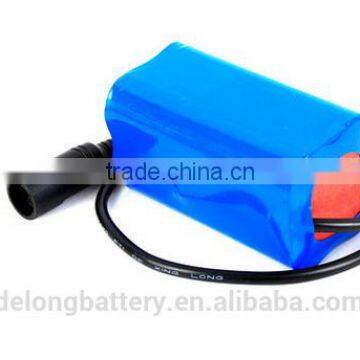 3.7v rechargeable battery li-ion battery pack 3.7v bicycle headlight battery