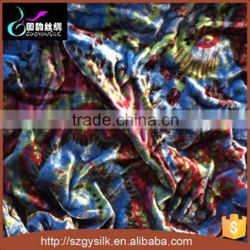 wholesale silk print velvet fabric manufacturers suppliers