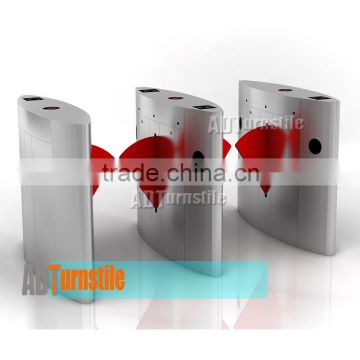 Fish shaped flap barrier turnstiles(Single wing:USD900; Dual wing:USD1100)